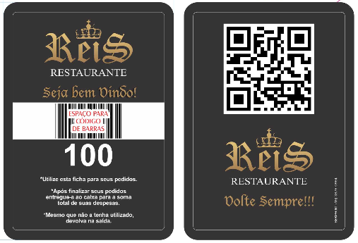 RESTAURANTE 
Seja bem Dín80! 
100 
ficha 
RESTAURANTE 
Oorte Sempre!!! 